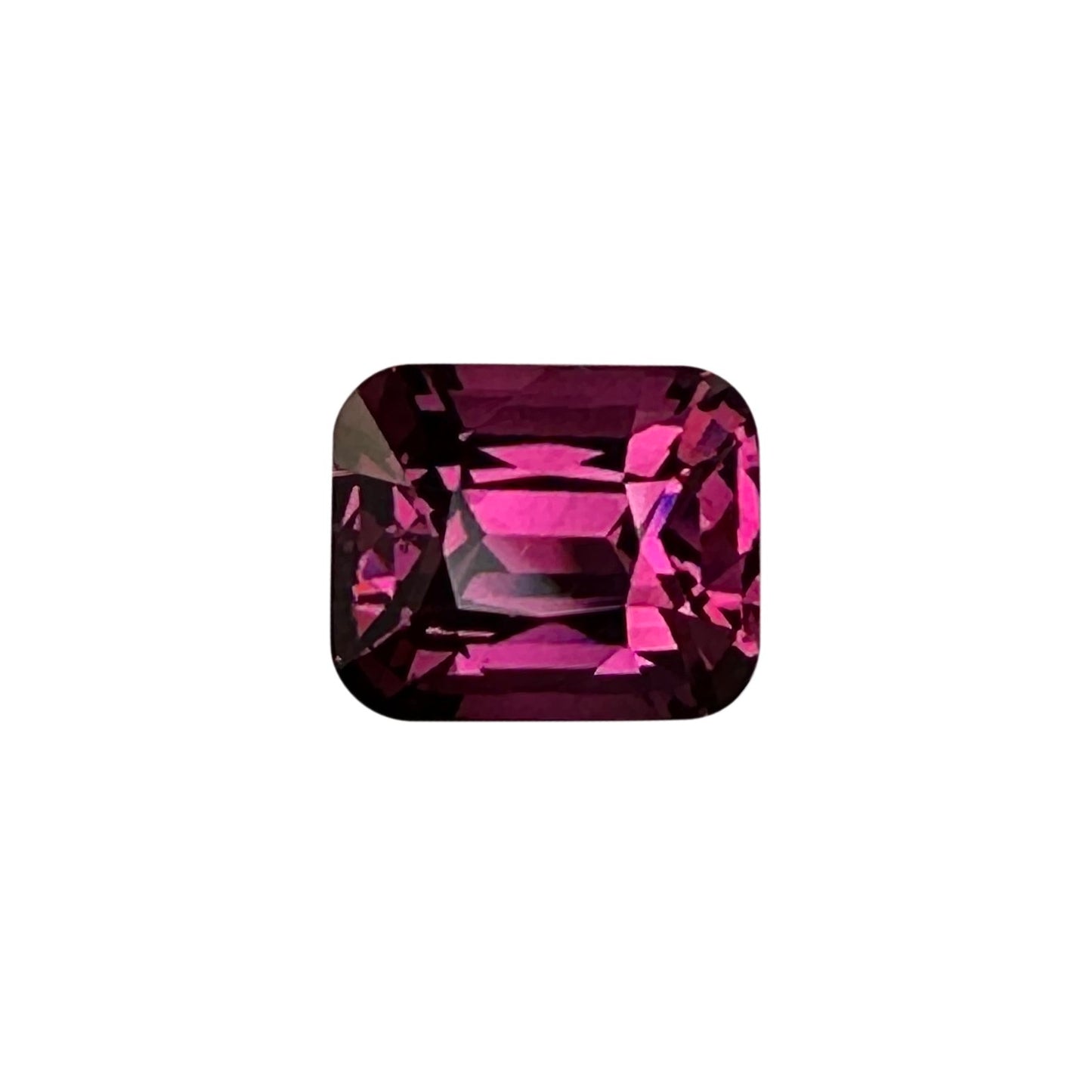 5.18ct Cushion Magenta Rhodolite