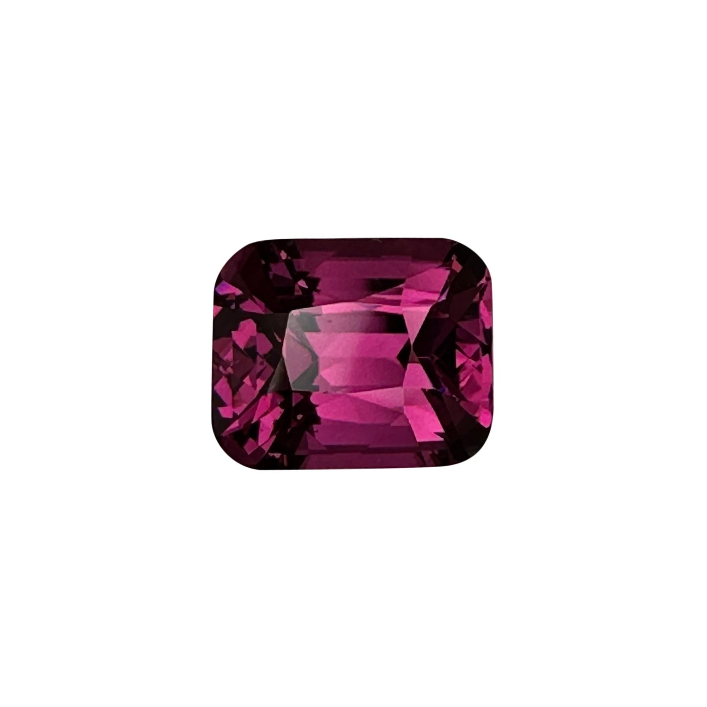 5.18ct Cushion Magenta Rhodolite
