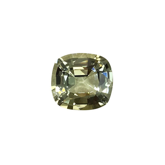7.5ct Cushion Light Green Tourmaline
