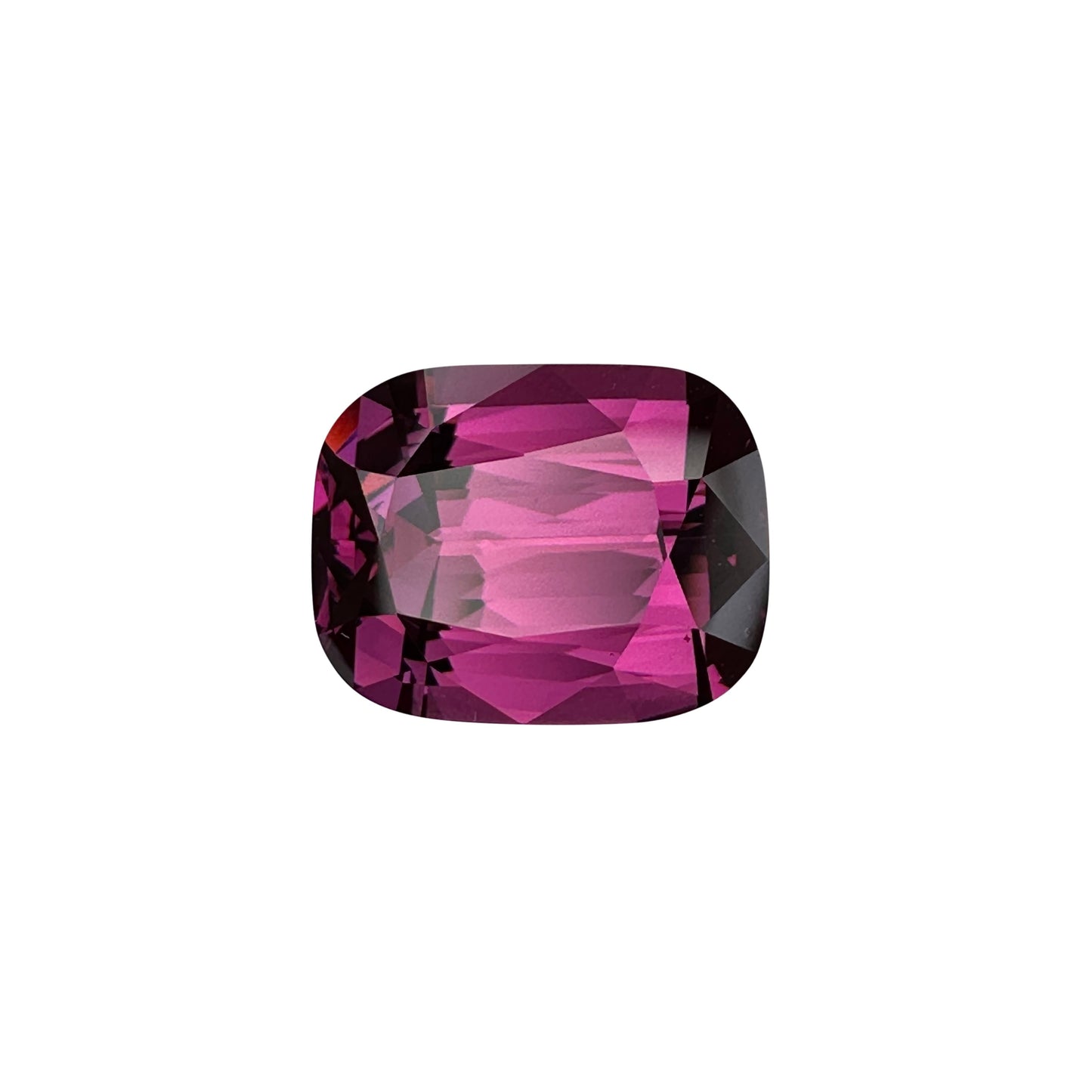 6.1ct Cushion Medium Pink Rhodolite