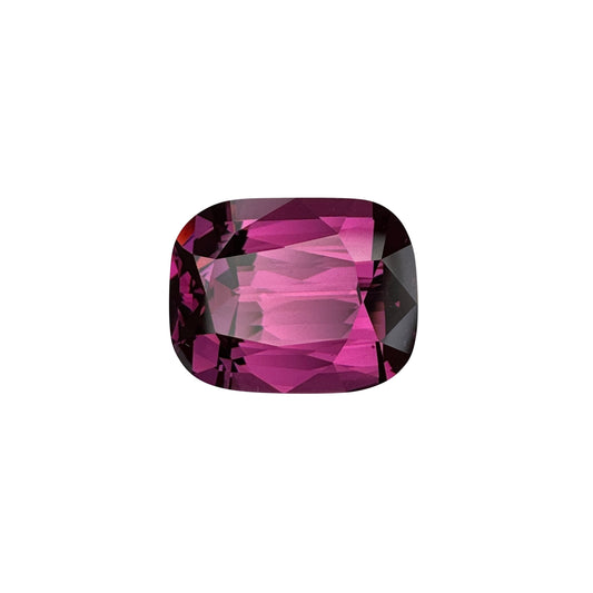 6.1ct Cushion Medium Pink Rhodolite