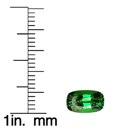 2.02ct Cushion Bright Green Tsavorite