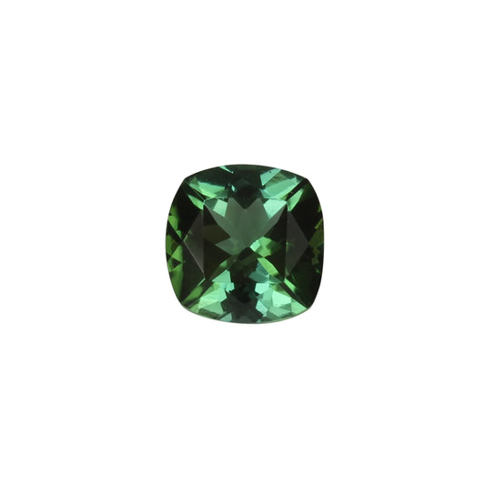 6.5mm Cushion Light Blue Green Tourmaline