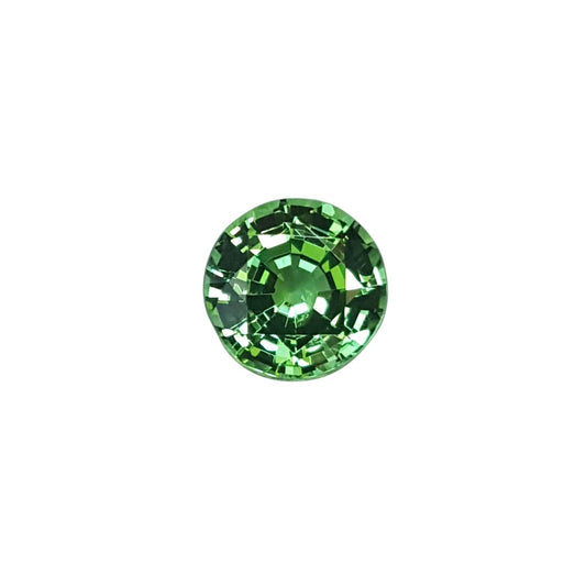 7mm Round Bright Green Tsavorite