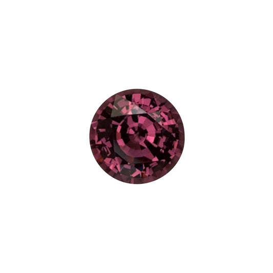 5.39ct Round Mauve Malaya Garnet