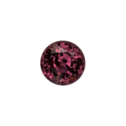 5.39ct Round Mauve Malaya Garnet