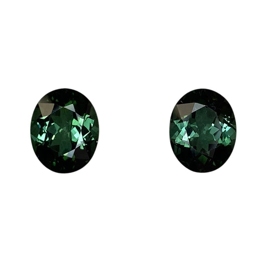 Green Tourmaline Pair