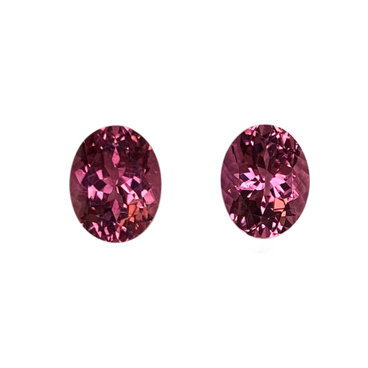 Pink Tourmaline Pair