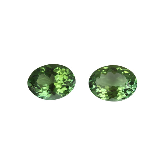 Light Green Tourmaline Pair