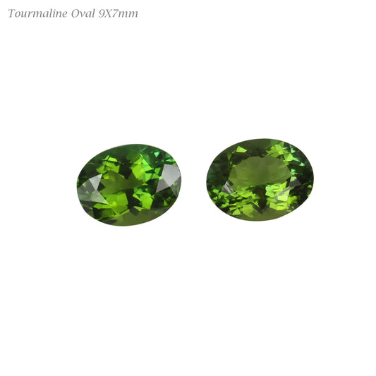 Mint Green Tourmaline Pair