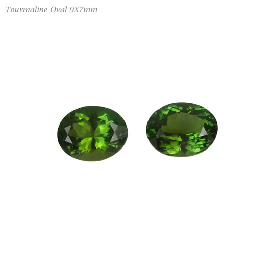 Mint Green Tourmaline Pair