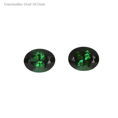 Mint Green Tourmaline Pair