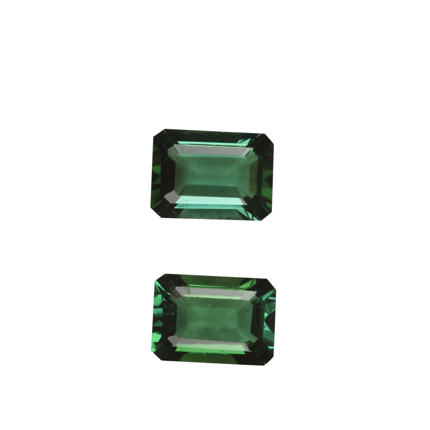 Medium Blue-Green Tourmaline Pair
