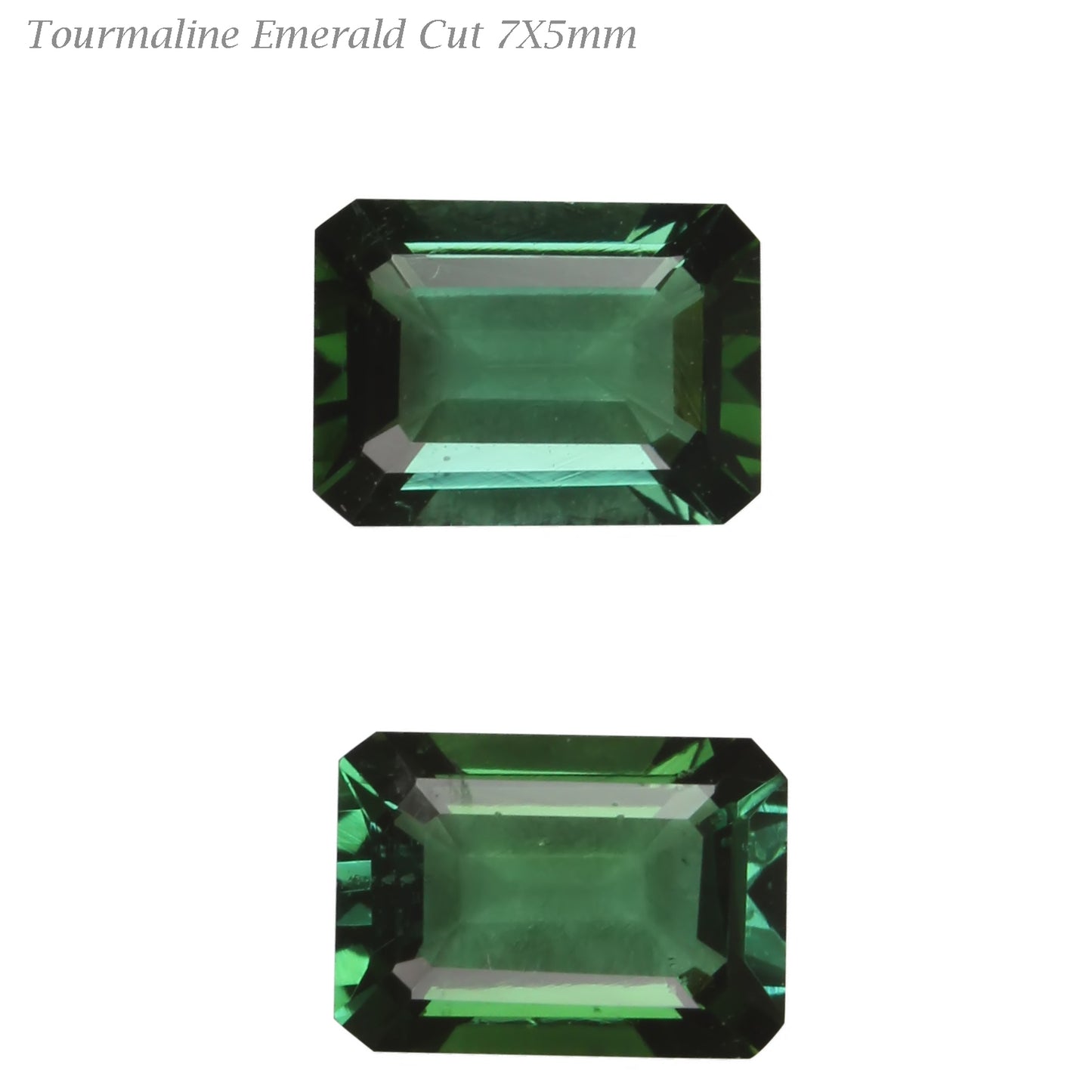 Medium Blue-Green Tourmaline Pair
