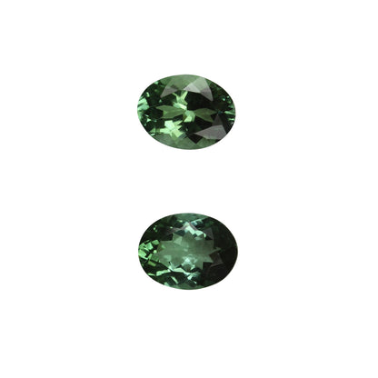 Medium Blue-Green Tourmaline Pair