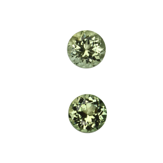 Mint Green Tourmaline Pair