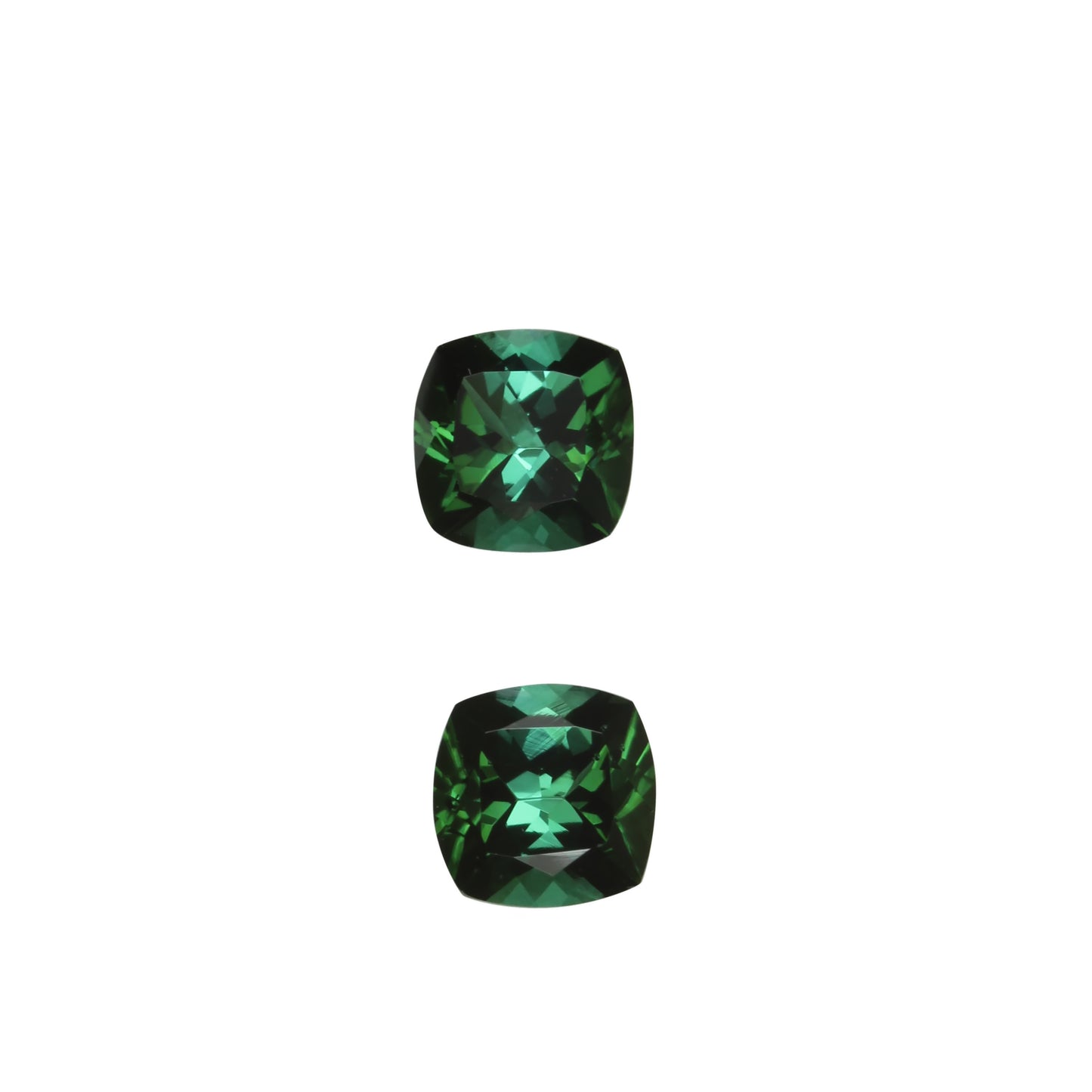 Medium Blue-Green Tourmaline Pair