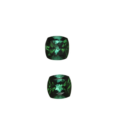 Medium Blue-Green Tourmaline Pair