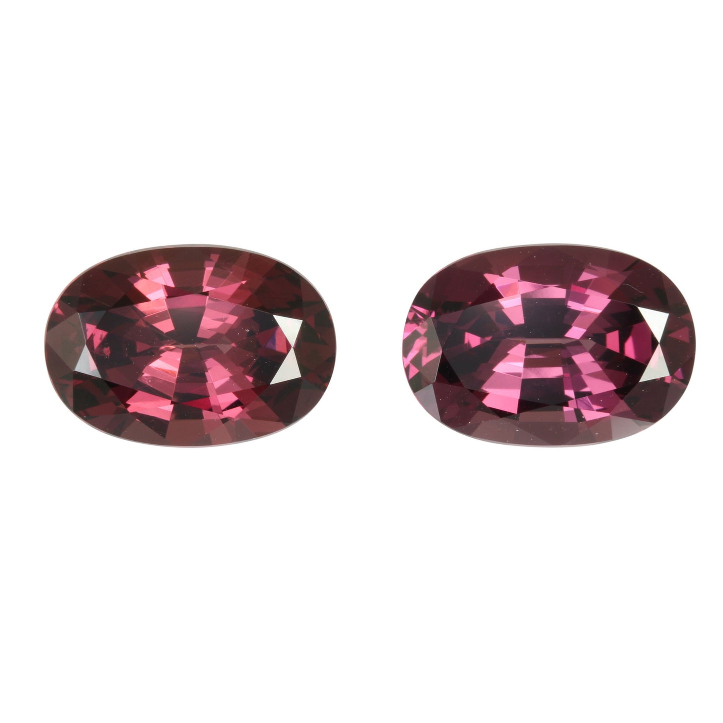 Rhodolite Pair