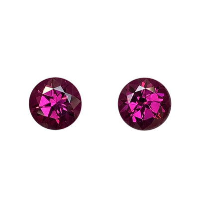 Rhodolite Pair