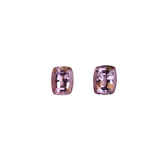 Pink Spinel Pair