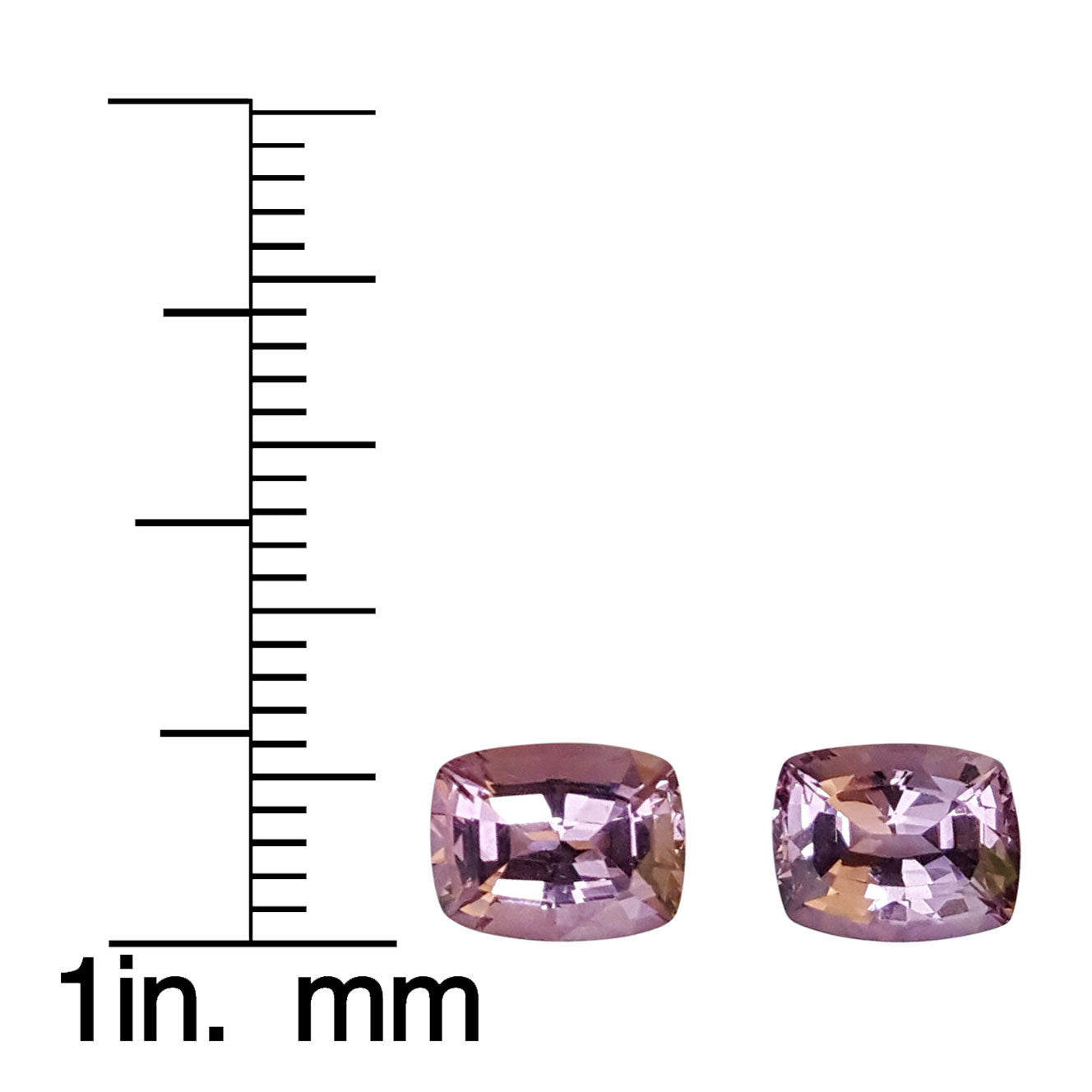 Pink Spinel Pair